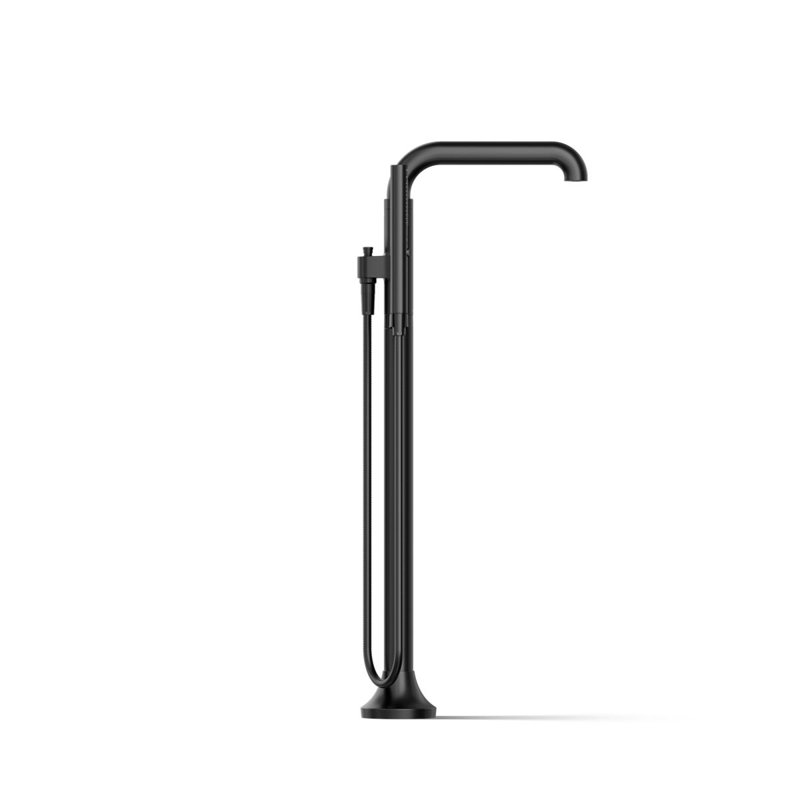 Robinet de baignoire à pattes Tone, Noir mat