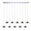 Luminaire suspendu en forme de dôme à DEL 10 lumières Chana-1792307326