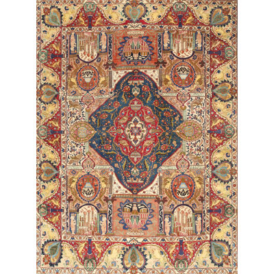 Tapis oriental beige