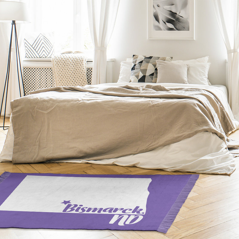 Tapis de zone mauve bismarck north dakota