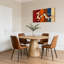 «Geometric Dragon», art abstrait sur toile tendue sur toile, ensemble de 1-1083068827