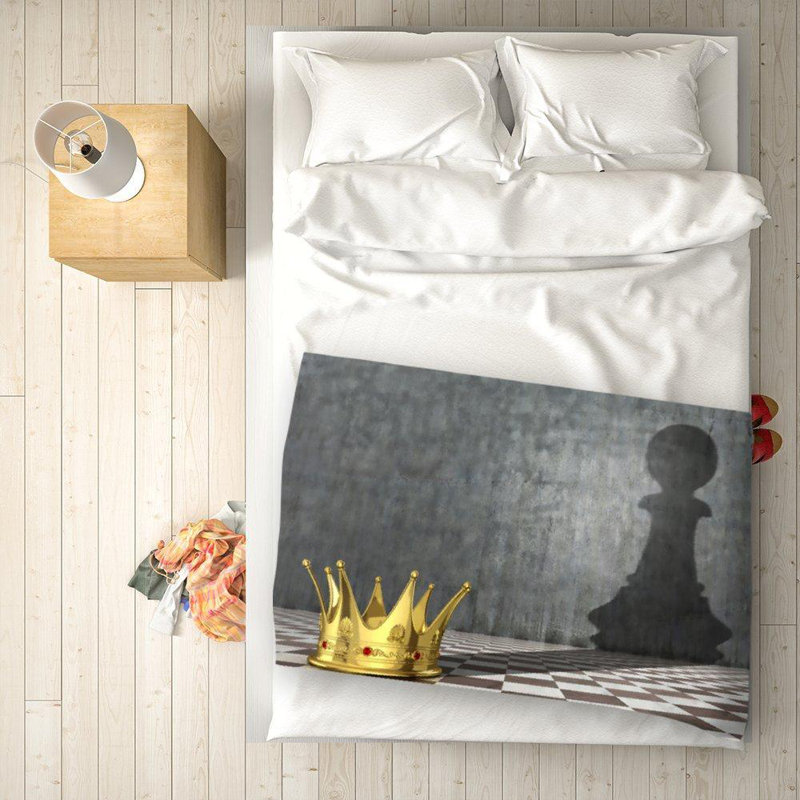 Hilma Plain Weave / Muslin Throw Blanket