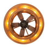 Tall Pines Downrod Ceiling Fan