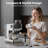 Airmsen 7.9'' Semi-Automatic Espresso Machine With Grinder