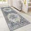 Vintage Harmony Neutral Floral Machine Washable Area Rug-1774758464