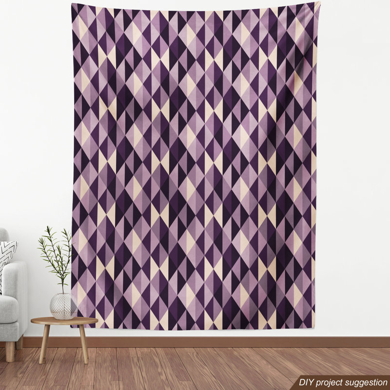 Tissu triangles, l 36 po x L 360 po