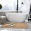 Baignoire autoportante de 63 po x 29 po à surface solide 63 po x 29 po
