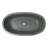 Avalon NativeStone Concrete Freestanding Oval Soaking Bathtub-114254244-113449338