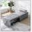 Rectangle Tufted Upholstered Velvet Ottoman