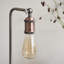 Jurupa Valley Metal Arched Lamp