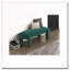 Banc rembourré en velours-318485250