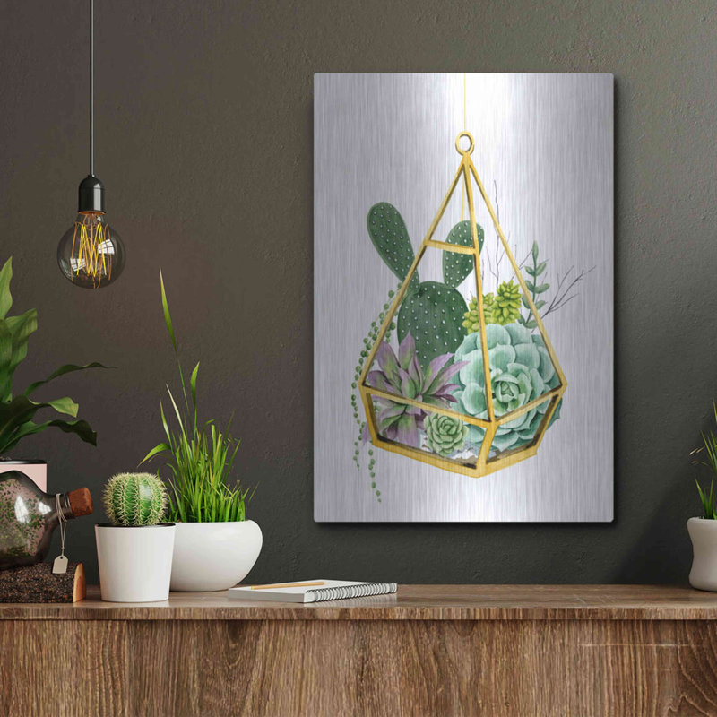 «Wild Terrarium I» par Grace Popp, H 16 po x l 12 po