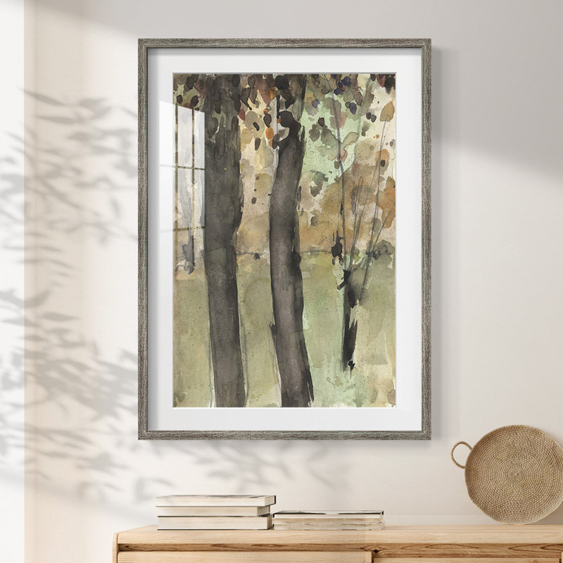 Embellished Coastal Plain II -Gallery Wrapped Canvas, 28.5" H x 20.5" W, Distressed