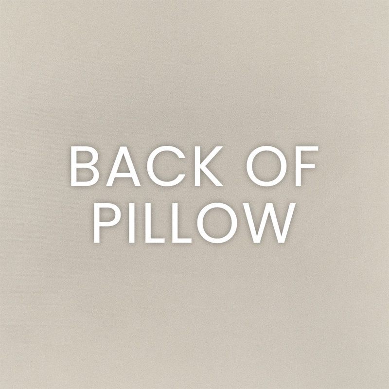 Milkweed Square Pillow Cover & Insert, 22"H x 22"W