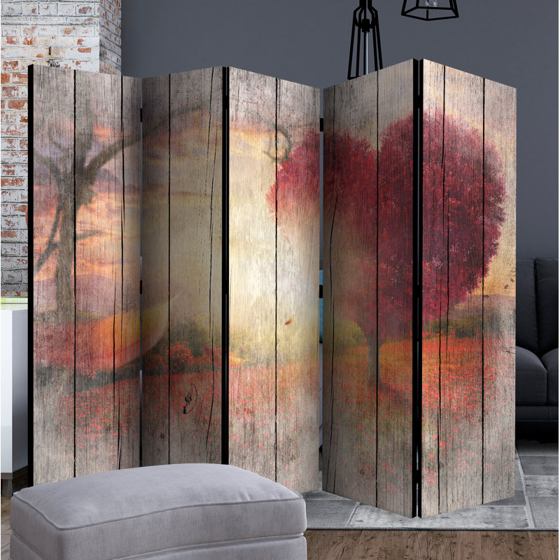 Toslon 172cm H Folding Room Divider, 5