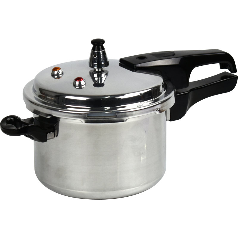 Professional Premium Aluminium Induction Pressure Cooker, 5.51cm H x 14.96cm W x 7.87cm D