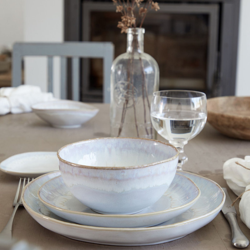 Brisa Handmade Stoneware Dining Bowl, Sal