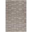Marseille Flatweave Wool Striped Area Rug in Nickel, Sage-1235496316