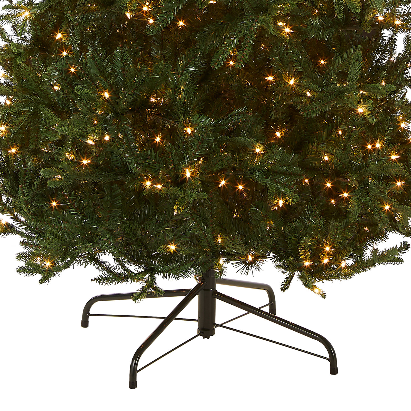 Adneta Lighted Artificial Fir Christmas Tree, 9'