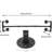 Aalyvia 39.37'' Wall Mounted Coat Rack