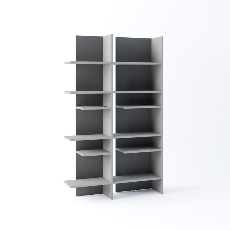 Quetzally 197 cm H x 119 cm W Standard Bookcase