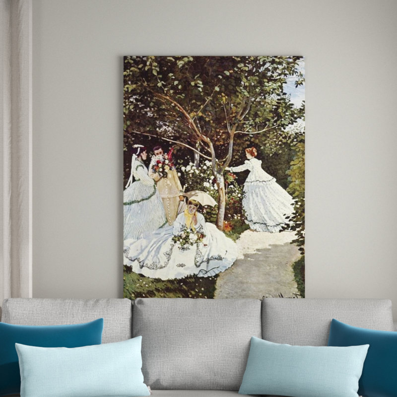 Claude Monet - Wrapped Canvas Painting, 80cm H x 60cm W x 1.8cm D