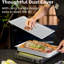 33cm Stainless Steel Grill Pan