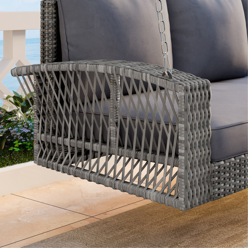 Ensemble de chaises berçantes d'extérieur pour divers espaces, rehaussant le confort et le style, Gris, Gris