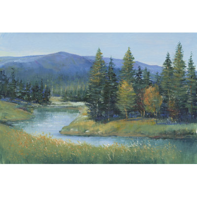 «Trout Stream II» par Timothy O 'Toole - peinture sur toile tendue