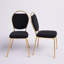 Chaises d'appoint rembourrées en velours Kayda-1392193949