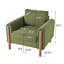 Très grand fauteuil d'appoint rembourré Elara-880945522-897279894