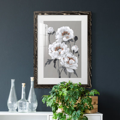 Peony Profusion I - Peinture avec cadre