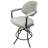Siyao Swivel Upholstered Counter Stool with Metal Frame-2076861259-2076861256