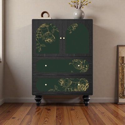 Commode à tiroir Retro Aesthetic