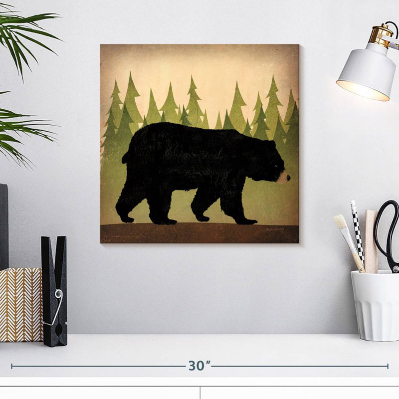 «Brampt Take a Hike Bear» sans mots, H 16 po x l 16 po