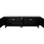 Tv Stand With Spacious Tabletop, Arch Doors And Solid Wood Legs For 78" Tvs Entertainment Center Cabinets, Finish-1526782854