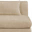 Chaise modulaire sans accoudoirs en tissu chenille Vredenburgh-771512071