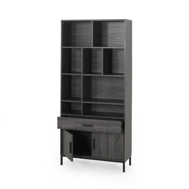 Stylish Cube Unit Bookcase With Versatile Storage And Sturdy Construction