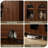 59'' Mid-Century Modern TV Stand with Arched Glass Doors, Media Console Table for TVs up to 65'', Sideboard Storage Cabinet for Living Room & Entryway-1140923991