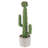17.1'' Faux Cactus Succulent in Cement Pot