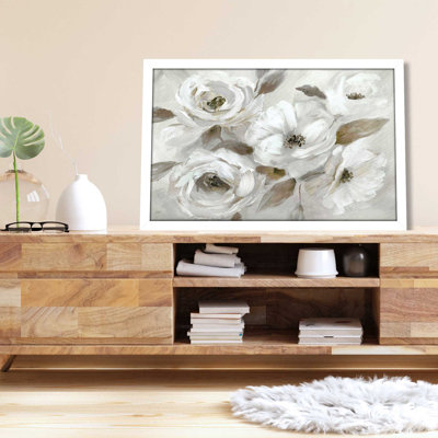 " Winter White " by Nan Painting Print