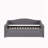 Full Size Upholstered Daybed with Light and Trundle-583600505