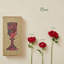 Fleurs roses artificielles 17 po-147219305
