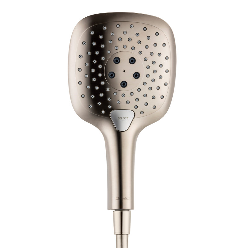 Pomme de douche Raindance E150, Nickel brossé
