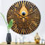 Horloge murale Visions of Eye of Consciousness-93379437
