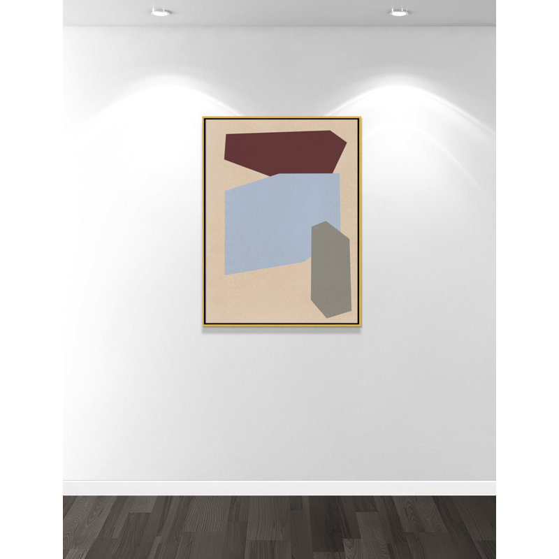 Spirited Flight Print by Marcus Prime, 31.5'' W x 41.5'' H, Gold Floater