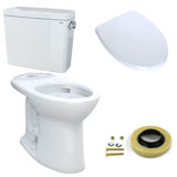Drake® 1.28 GPF (Water Efficient) Elongated Two-Piece Toilet