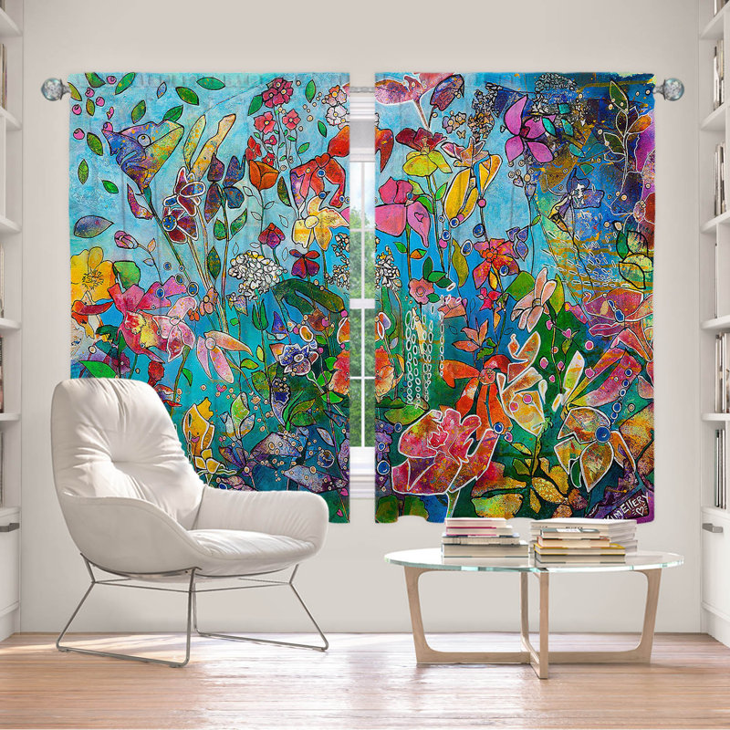 Room Darkening Curtain Pair, 56" W x 78" L