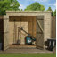 Shiplap Pent Wooden Shed-98413556