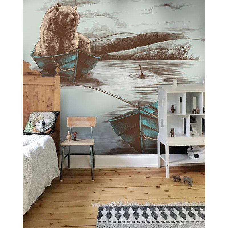 Braewyn Matte Peel and Stick Mural, 250 x 250cm
